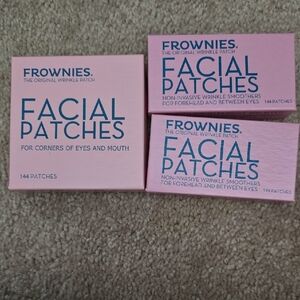 Frownies Pink Facial Patches – Non-Invasive Wrinkle Smoothers